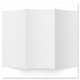 Pliant tri-fold deschis